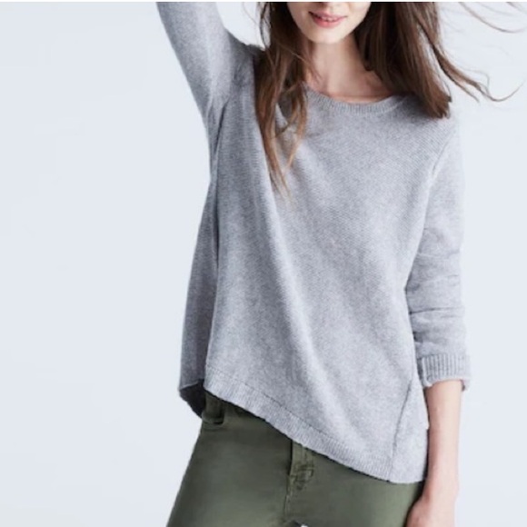 Madewell Riverside Gray Women's Sweater - Picture 2 of 5